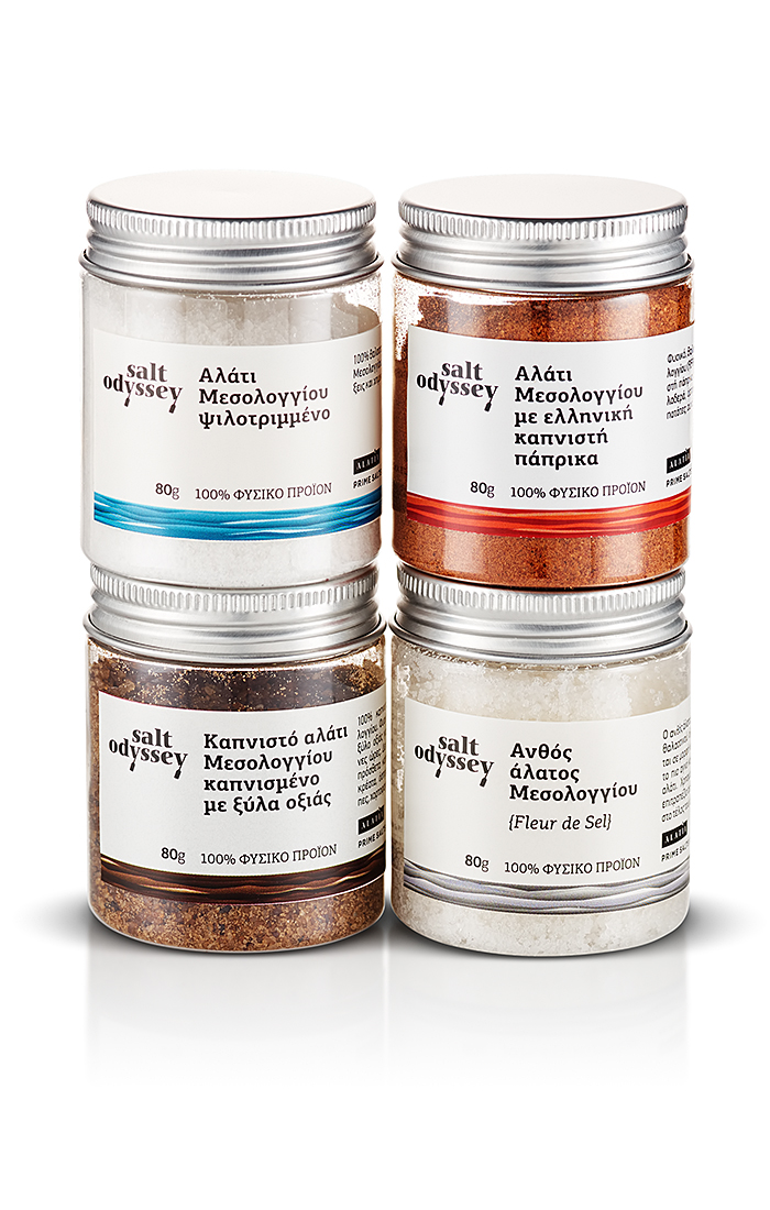 The journey of salts 4x80gr
